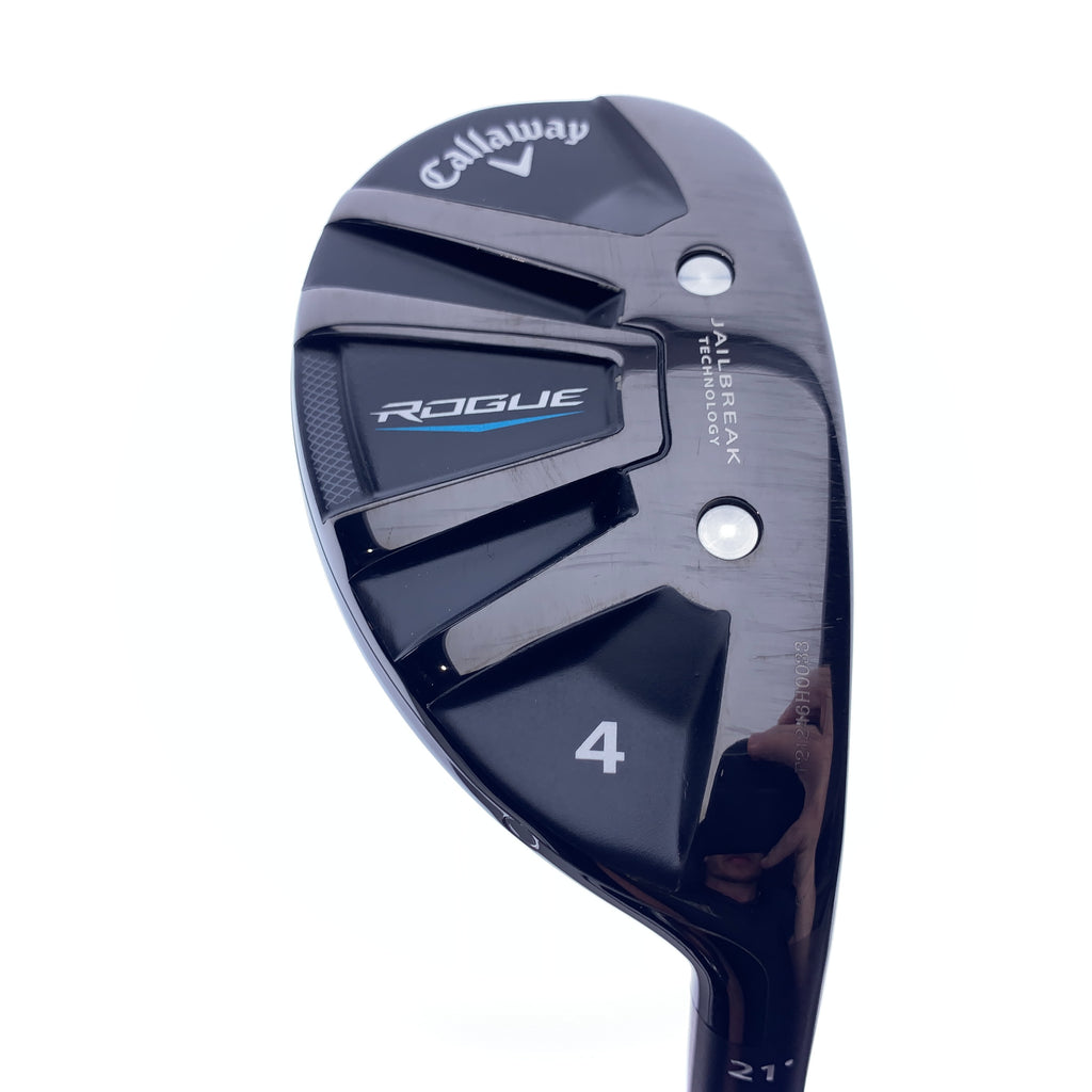 Used Callaway Rogue 4 Hybrid / 21.0 Degrees / Stiff Flex