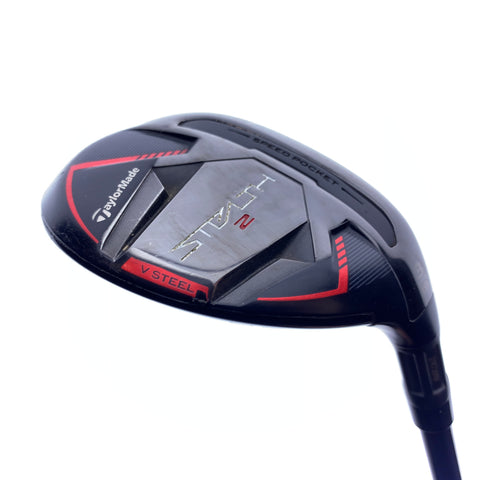 Used TaylorMade Stealth 2 3 Hybrid / 19.0 Degrees / Regular Flex