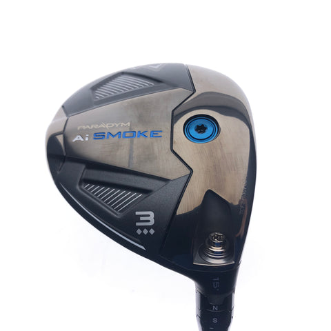 TOUR ISSUE Callaway Paradym Ai Smoke TD 3 Fairway / 15 Degrees / VELOCORE Stiff