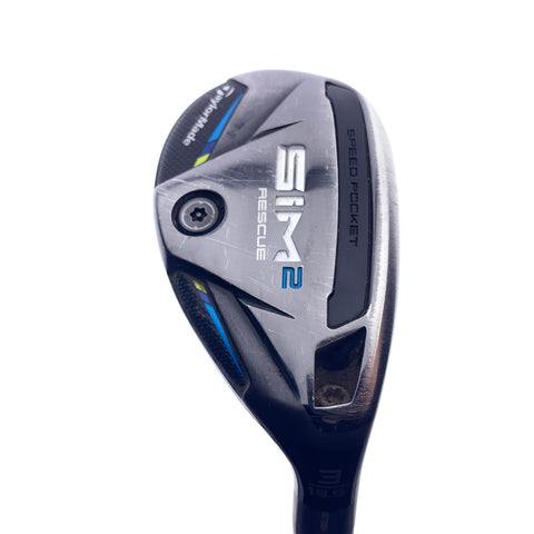 Used TaylorMade Sim2 Rescue 3 Hybrid / 19.5 Degrees / Stiff Flex
