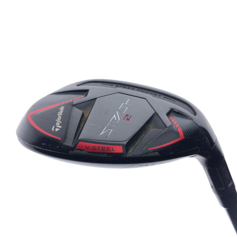 Used TaylorMade Stealth 2 4 Hybrid / 22 Degrees / Stiff Flex