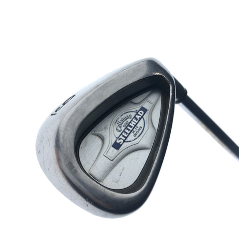 Used Callaway Steelhead XR 9 Iron / 39.0 Degrees / Regular Flex