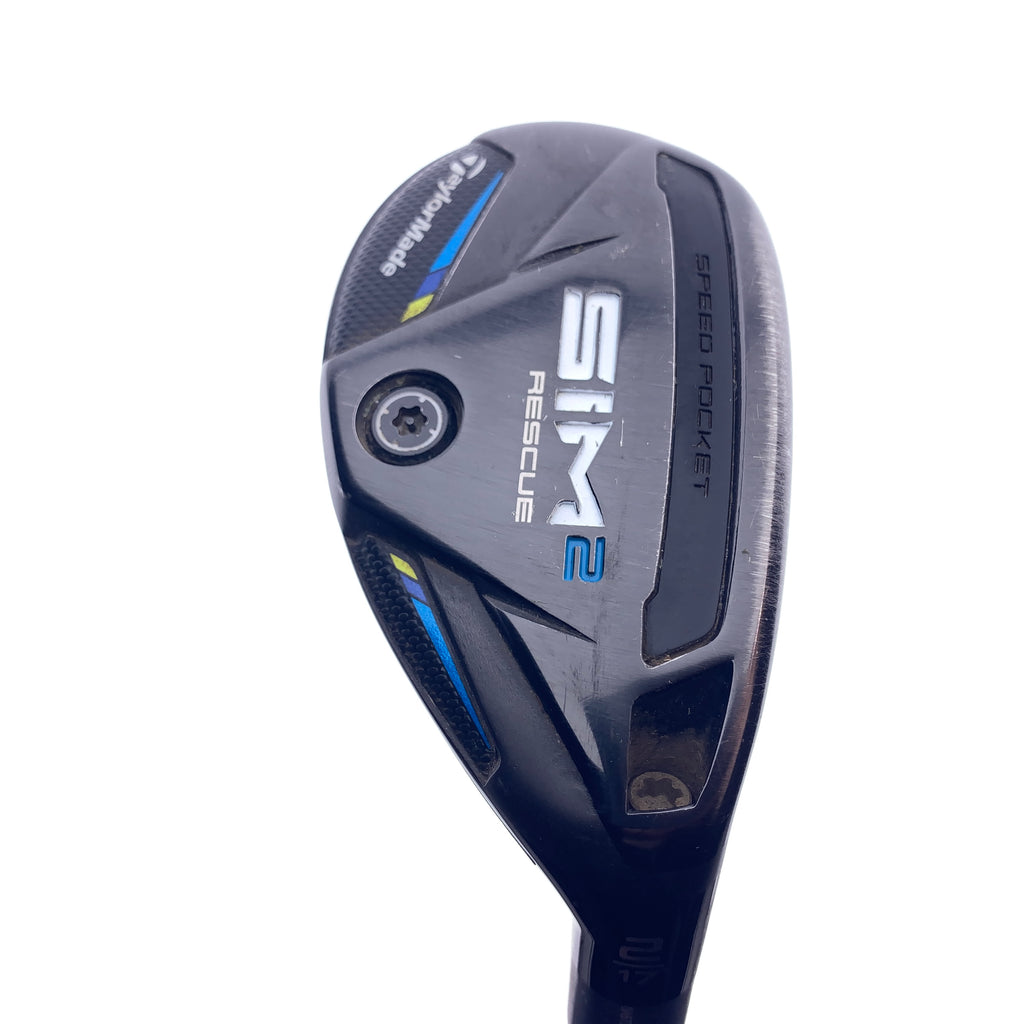 Used TaylorMade Sim2 Rescue 2 Hybrid / 17.0 Degrees / Stiff Flex