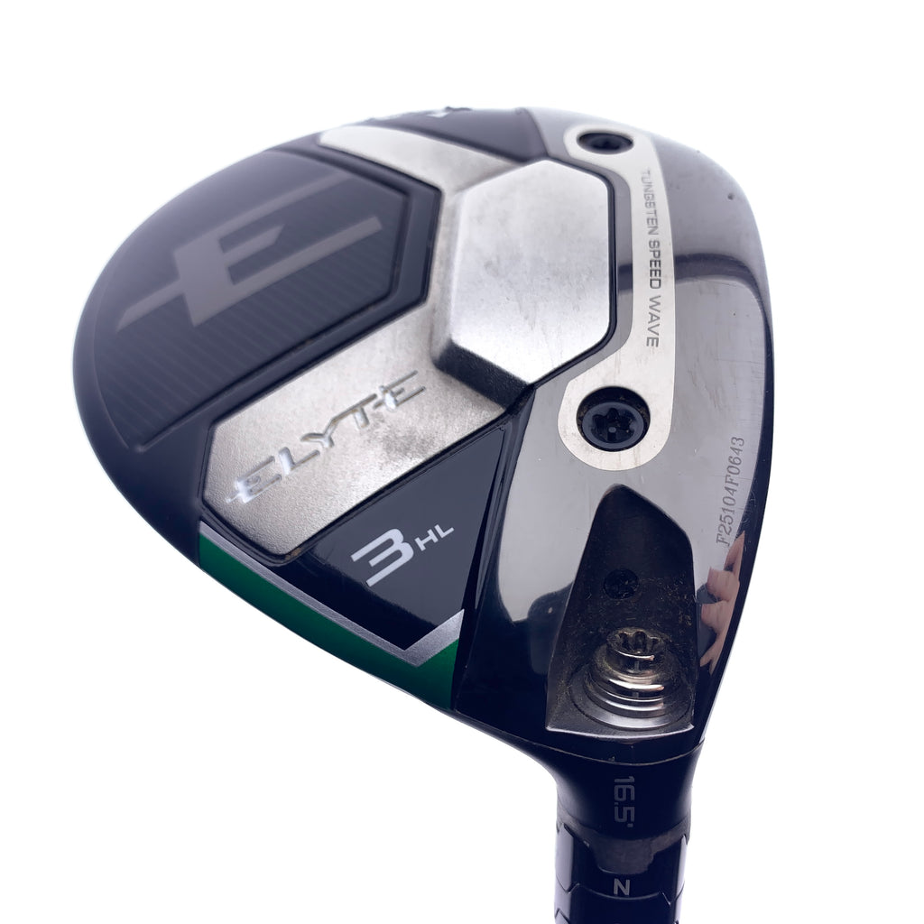 Used Callaway Elyte 3  HL Fairway Wood / 16.5 Degrees / Stiff Flex