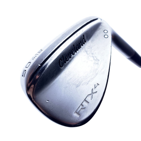 Used Cleveland RTX 4 Tour Satin Gap Wedge / 50.0 Degrees / X-Stiff Flex