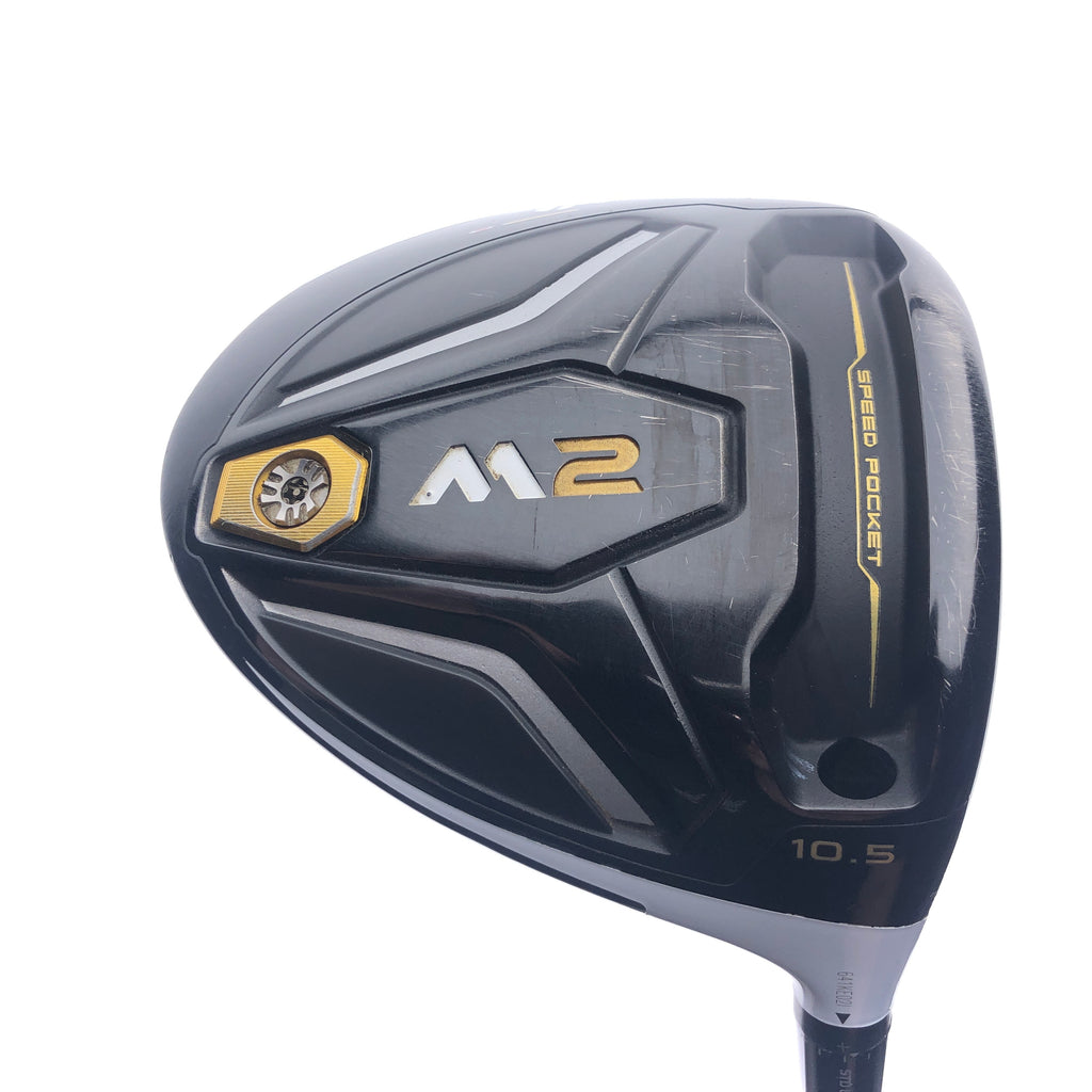 Used TOUR ISSUE TaylorMade M2 2016 Driver / 10.5 Degrees / Stiff Flex