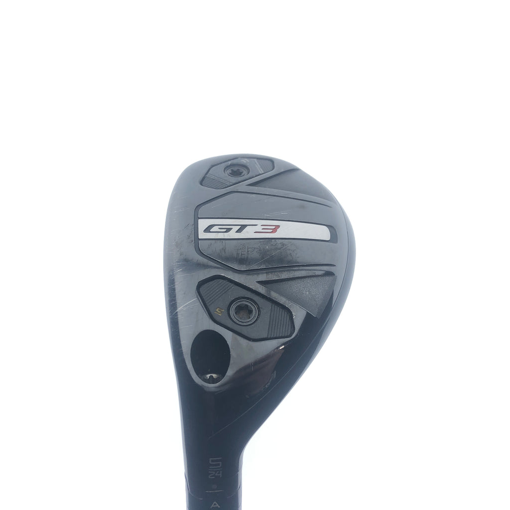 Used Titleist GT3 5 Hybrid / 24.0 Degrees / Stiff Flex / Left-Handed