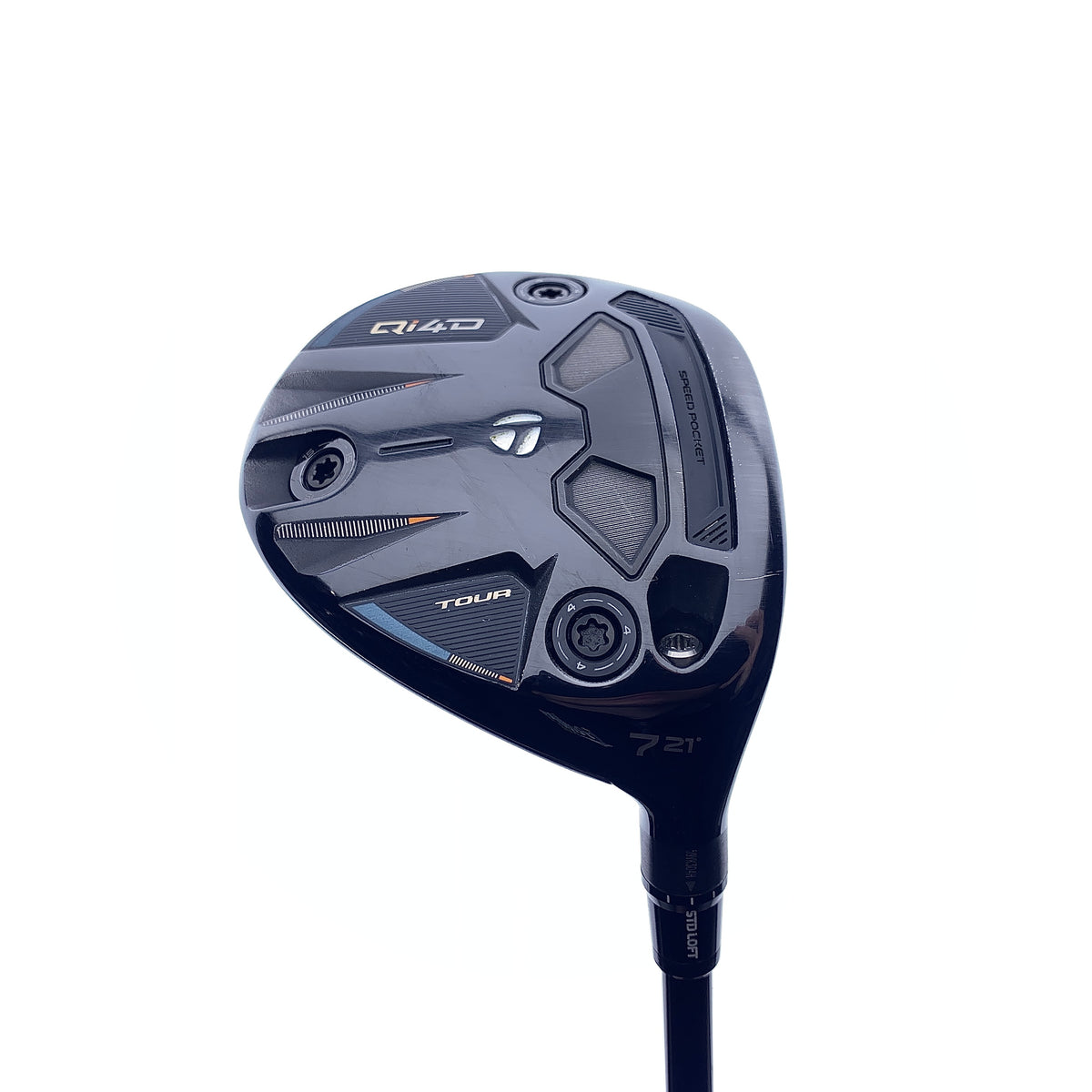Used TaylorMade QI4D Tour 7 Fairway Wood / 21.0 Degrees / Stiff Flex - Replay Golf 