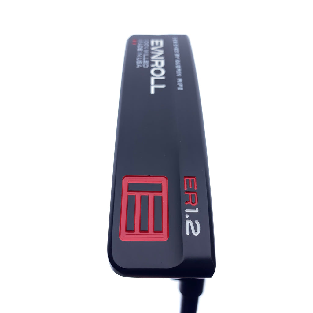 Used Evnroll ER1.2 Tour Blade Black Putter / 34.0 Inches