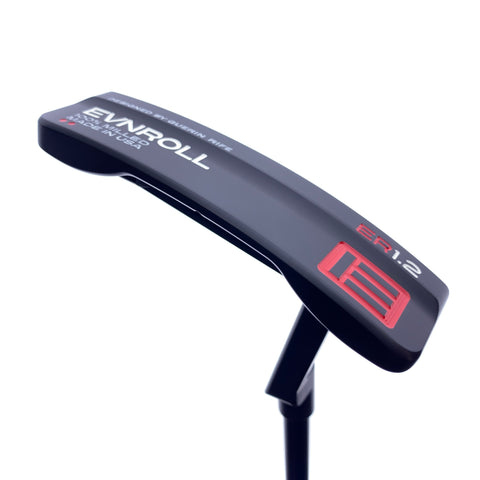 Used Evnroll ER1.2 Tour Blade Black Putter / 34.0 Inches