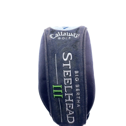 Used Callaway Big Bertha Steelhead III 7 Fairway Wood / 21.0 Degrees / Regular
