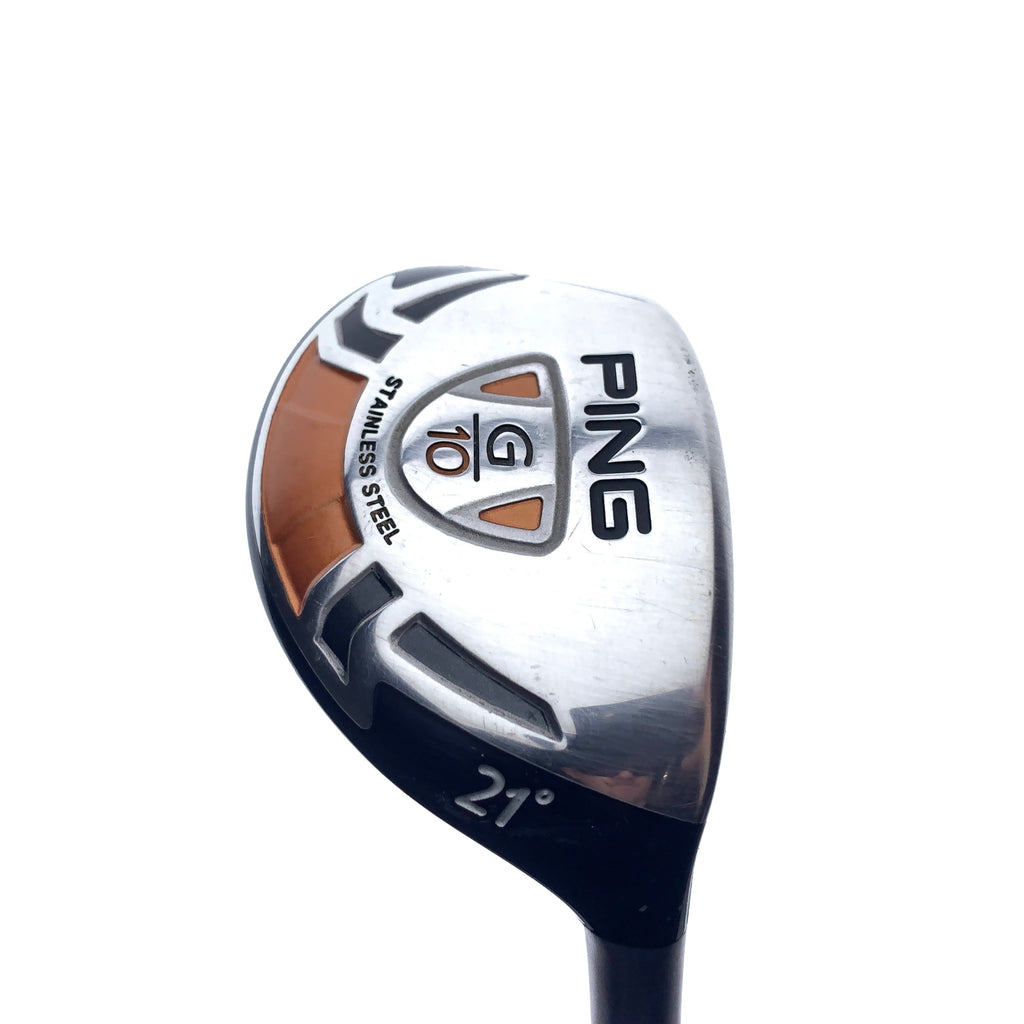 Used Ping G10 3 Hybrid / 21.0 Degrees / Soft Regular Flex