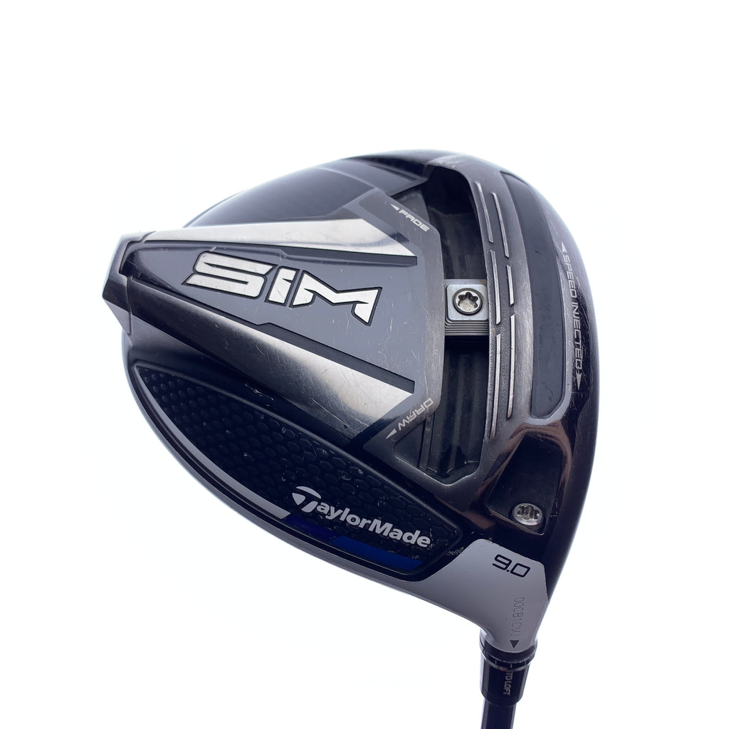 Used TaylorMade SIM Driver / 9.0 Degrees / Stiff Flex