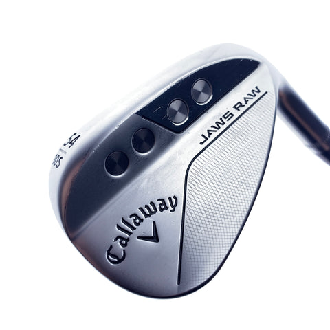 Used Callaway Jaws Raw 2022 Sand Wedge / 54.0 Degrees / Ladies Flex