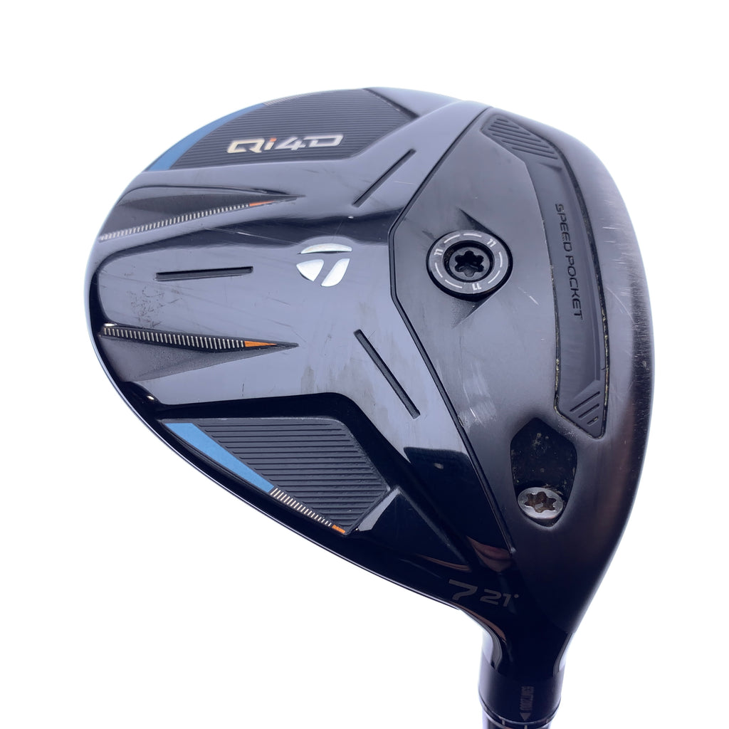 Used TaylorMade Qi4D 7 Fairway Wood / 21.0 Degrees / X-Stiff Flex