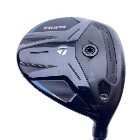 Used TaylorMade Qi4D 7 Fairway Wood / 21.0 Degrees / X-Stiff Flex