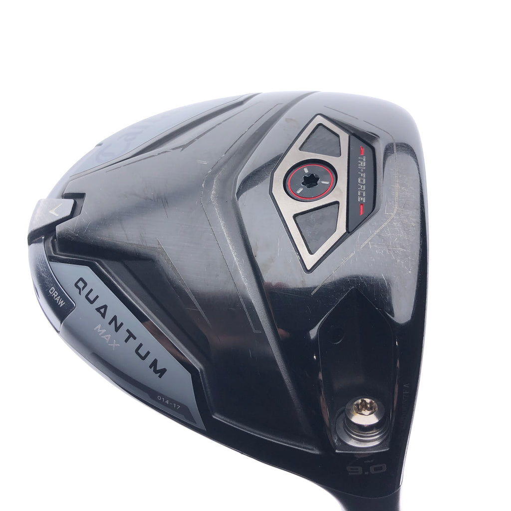 Used Callaway Quantum Max Driver / 9.0 Degrees / Stiff Flex