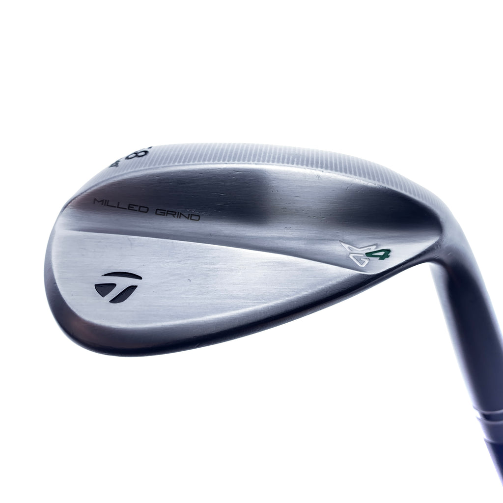 Used TaylorMade Milled Grind 4 Lob Wedge / 58.0 Degrees / Wedge Flex