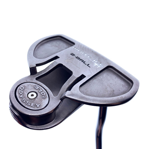 Used Odyssey White Ice 2-Ball Putter / 34.5 Inches