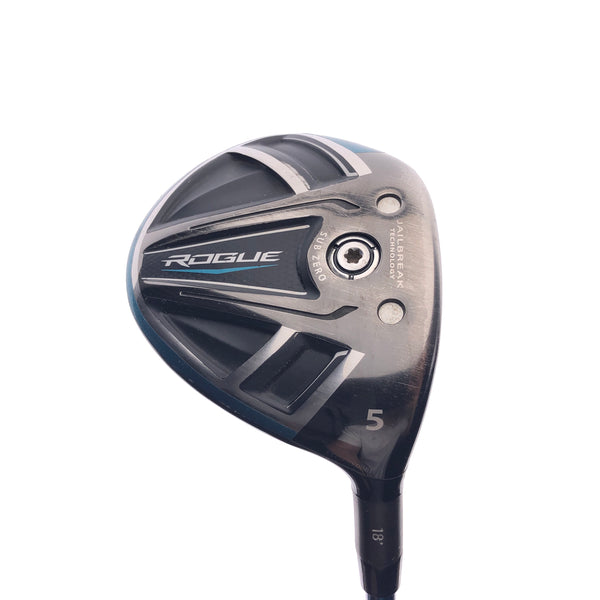 Used Callaway Rogue 5 Fairway Wood / 18 Degrees / Regular Flex