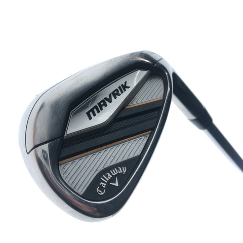 Used Callaway Mavrik 9 Iron / 36.0 Degrees / Regular Flex