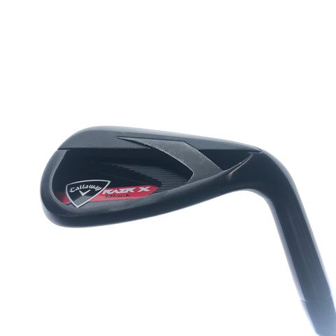 Used Callaway Razr X Black Lob Wedge / 58.0 Degrees / A Flex