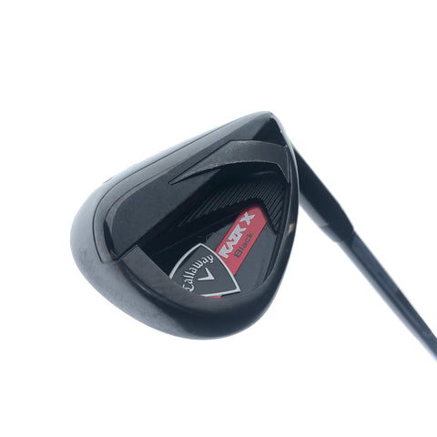 Used Callaway Razr X Black Lob Wedge / 58.0 Degrees / A Flex