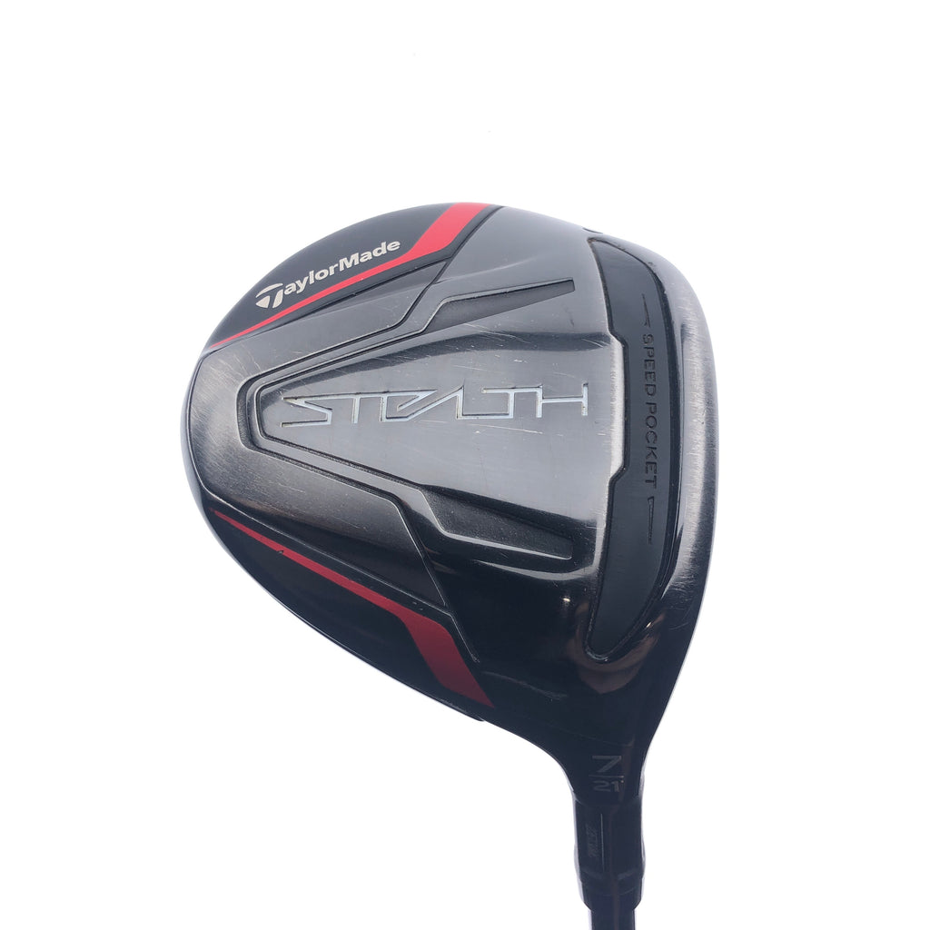 Used TaylorMade Stealth 7 Fairway Wood / 21.0 Degrees / Regular Flex