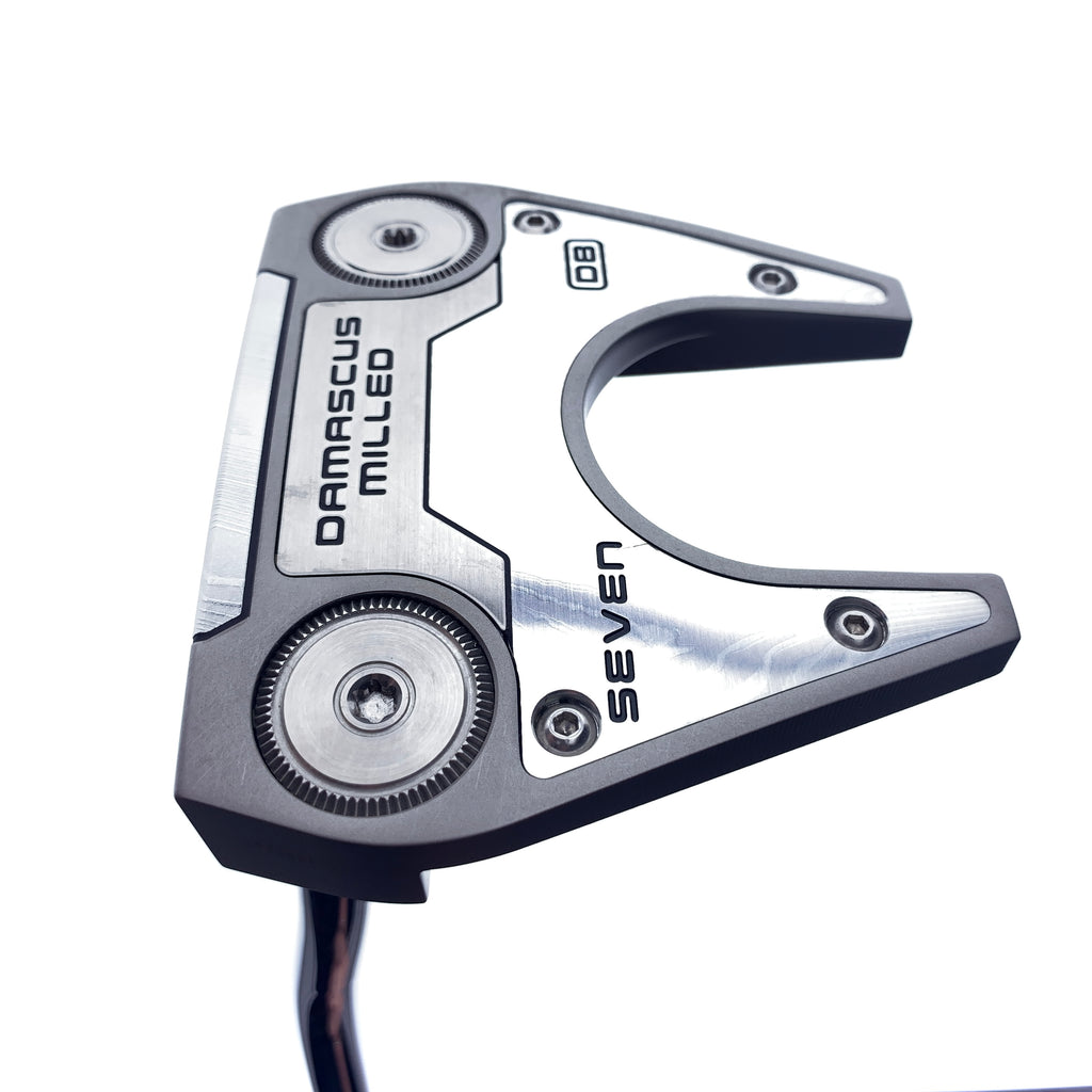 Used Odyssey Damascus Milled Seven DB Putter / 35.0 Inches / Left-Handed