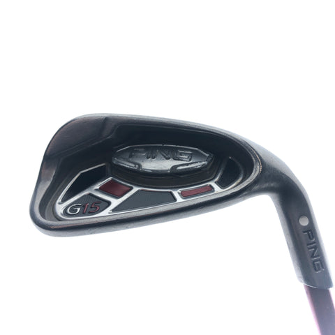Used Ping G15 9 Iron / 40.0 Degrees / Regular Flex