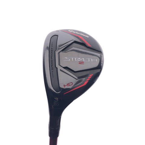 Used TaylorMade Stealth 2 HD 3 Hybrid / 20 Degrees / Stiff Flex / Left-Handed