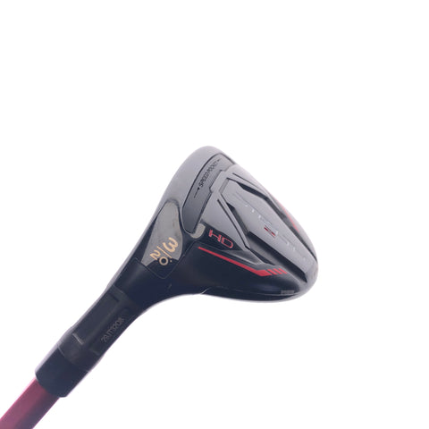 Used TaylorMade Stealth 2 HD 3 Hybrid / 20 Degrees / Stiff Flex / Left-Handed