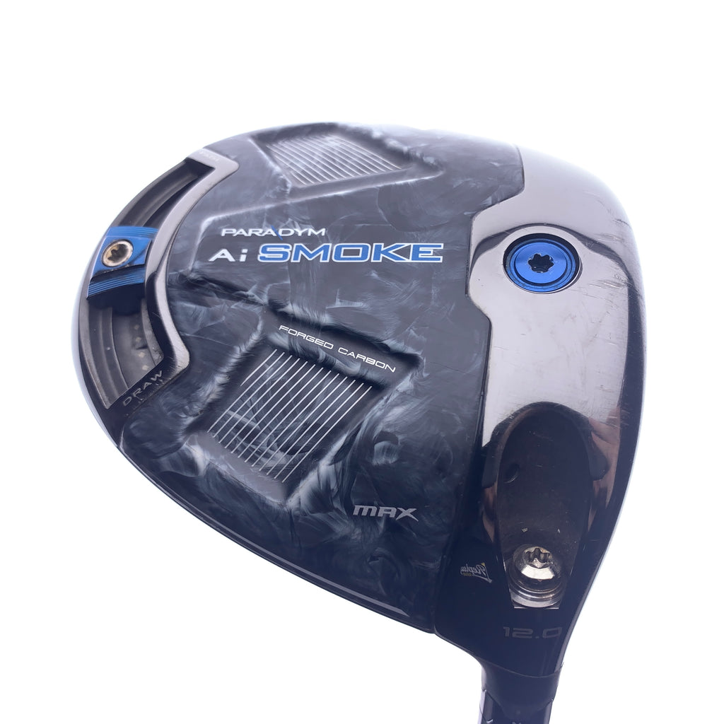Used Callaway Paradym Ai Smoke MAX Driver / 12.0 Degrees / A Flex