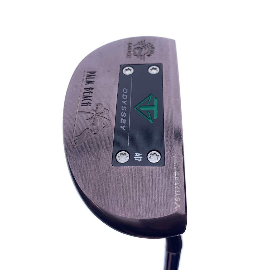 Used Odyssey Toulon Garage Palm Beach Putter / 34.0 Inches