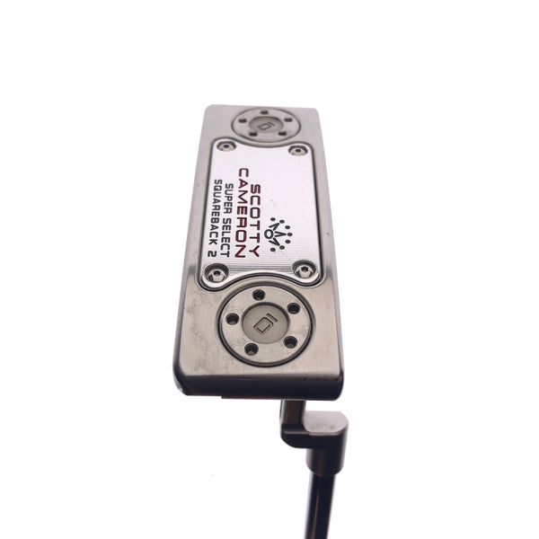 Used Scotty Cameron Super Select Squareback 2 Putter / 34.0 Inches