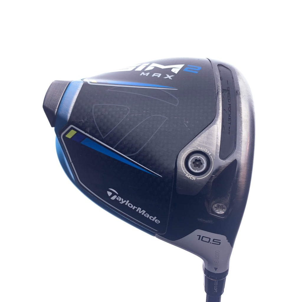 Used TaylorMade Sim2 Max Driver / 10.5 Degrees / Stiff Flex