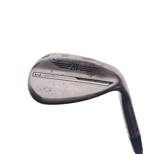 Used Titleist Vokey SM10 Raw Wedge Works Lob Wedge / 58.0 Degrees / Wedge Flex