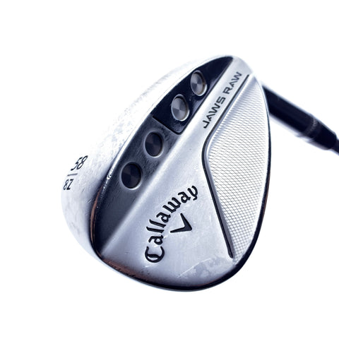 Used Callaway Jaws Raw 2022 Lob Wedge / 58.0 Degrees / X-Stiff Flex