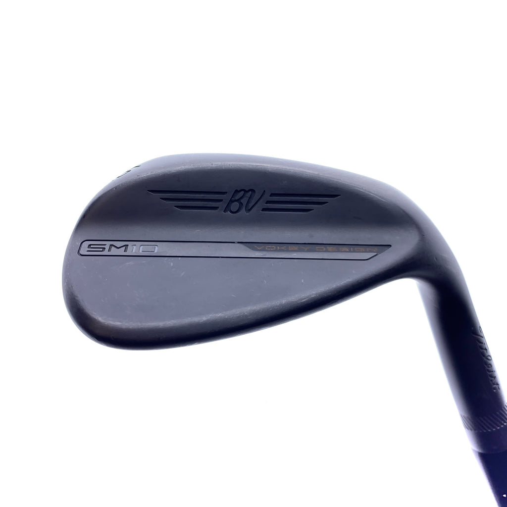 Used Titleist Vokey SM10 Jet Black Sand Wedge / 56.0 Degrees / Wedge Flex