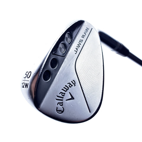 Used Callaway Jaws Raw 2022 Gap Wedge / 50.0 Degrees / X-Stiff Flex