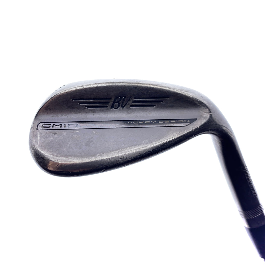 Used Titleist Vokey SM10 Nickel Lob Wedge / 58.0 Degrees / Wedge Flex