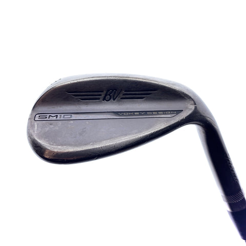 Used Titleist Vokey SM10 Nickel Lob Wedge / 58.0 Degrees / Wedge Flex
