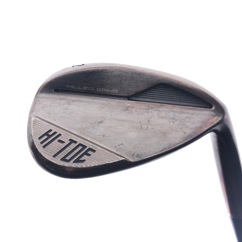 Used TaylorMade Milled Grind Hi-Toe 4 Copper Gap Wedge / 52.0 Degrees / Stiff F