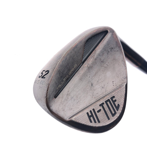 Used TaylorMade Milled Grind Hi-Toe 4 Copper Gap Wedge / 52.0 Degrees / Stiff F