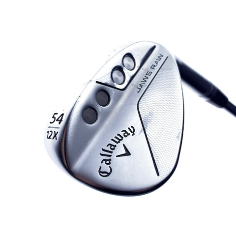 Used Callaway Jaws Raw 2022 Sand Wedge / 54.0 Degrees / Wedge Flex