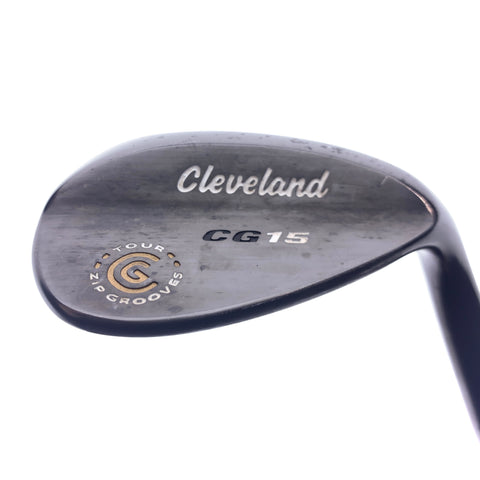 Used Cleveland CG15 Black Pearl Lob Wedge / 58.0 Degrees / Wedge Flex