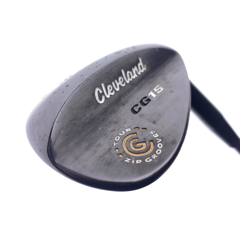 Used Cleveland CG15 Black Pearl Lob Wedge / 58.0 Degrees / Wedge Flex
