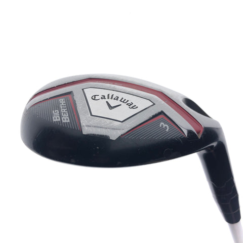Used Callaway Big Bertha 2015 3 Hybrid / 19.0 Degrees / Regular Flex