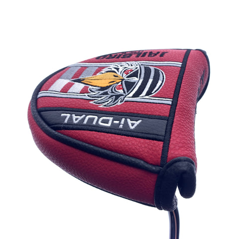 NEW Odyssey Ai-Dual Jailbird Mini 1/2 Ball Putter / 34.0 Inches