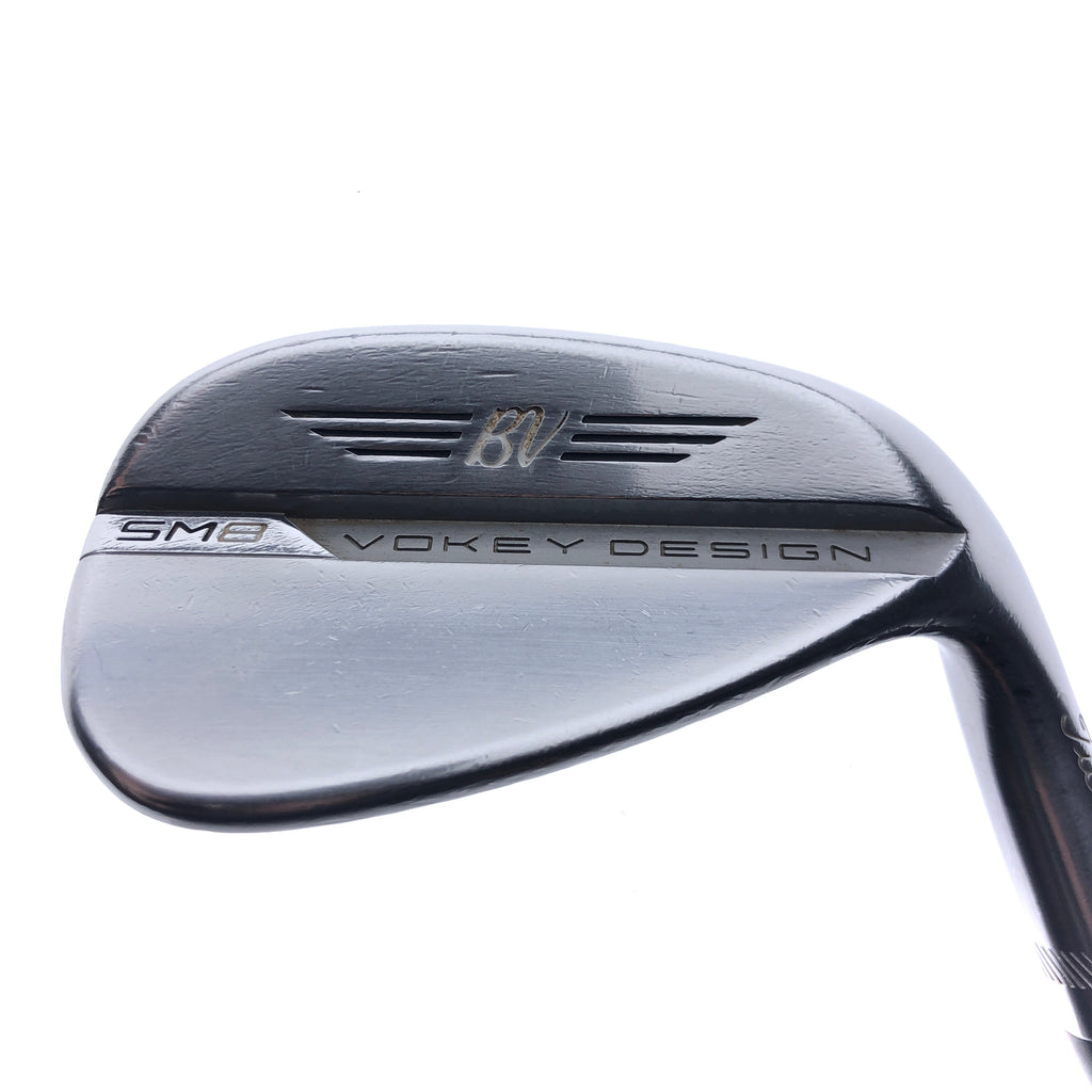 Used Titleist Vokey SM8 Tour Chrome Gap Wedge / 50.0 Degrees / Wedge Flex